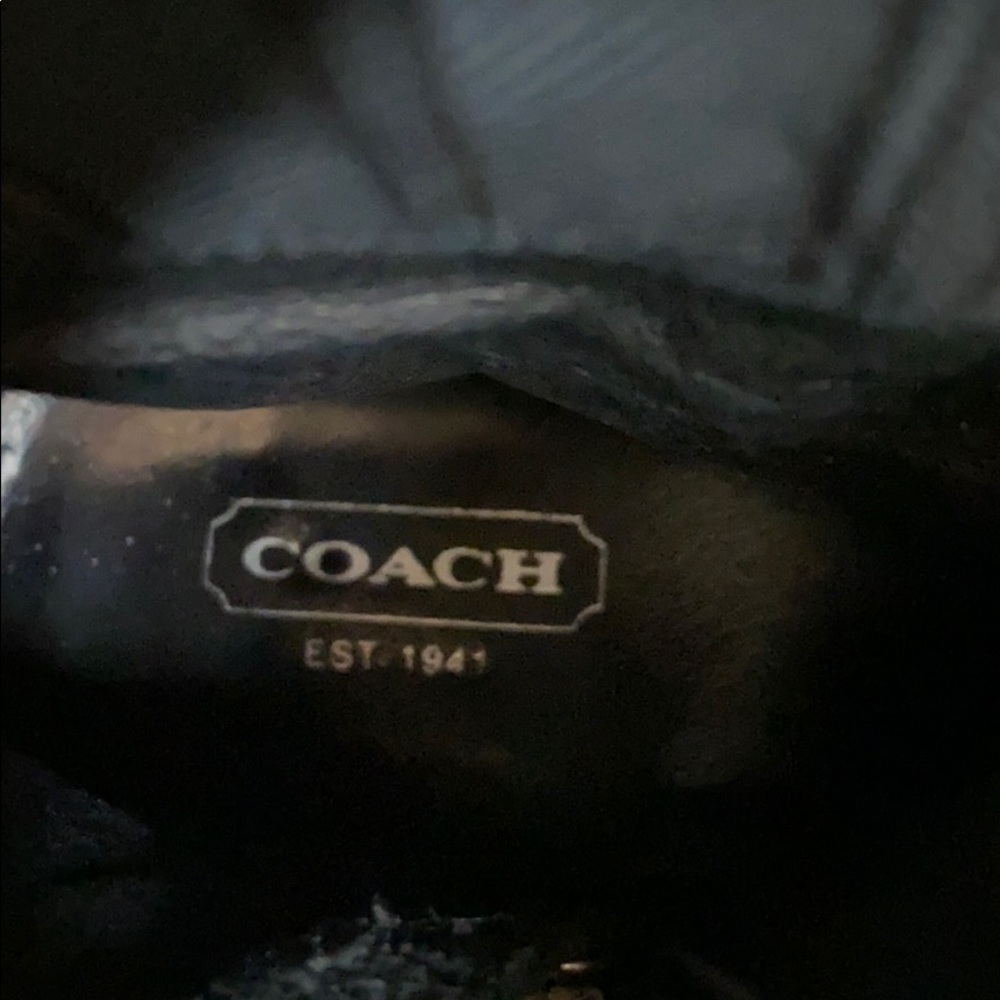 Coach Lawrencia Tumbled Glazed Riding Boots - Picture 11 of 13